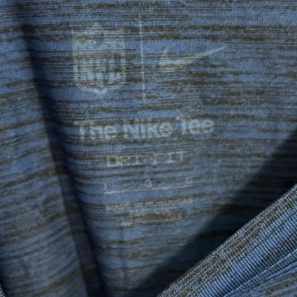 Nike Heathered Blue Tee - Picture 2 of 2